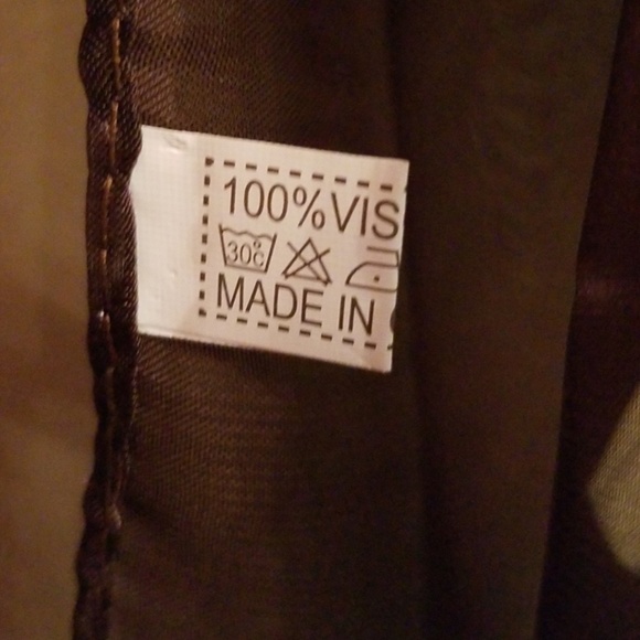 ❤💋🆕️ SCARF Brown chiffon print - Picture 4 of 4